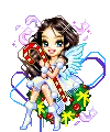 christmas candy cane doll