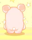 cute kawaii dancing pig