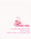 cute kawaii pure pink rose