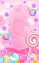 cute kawaii lollipop and candy