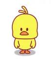 cute kawaii chick