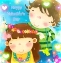 cute kawaii happy valentine's day