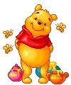 Disney - Pooh Bear With Bees