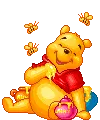 Disney - Pooh Bear Laughing - Honey