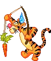 Disney - Tigger With Carrot