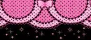 ribbon blk hearts