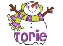Snowman - Torie