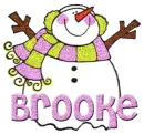 Snowman - Brooke