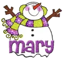 Snowman - Mary