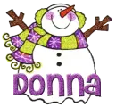 Snowman - Donna