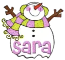Snowman - Sara