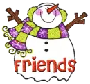Snowman - Friends