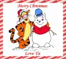 Pooh Merry Christmas