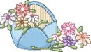 letter and flowers