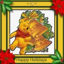 Happy Holidays Pooh
