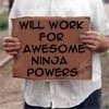 Will Work For Ninja Powers