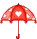 red umbrella