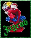 Jaycob Spiderman Christmas with border