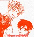 Hikaru and Haruhi