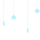 blue stars