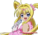 Glitter Luchia singing