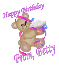 Happy Birthday From, Betty