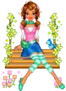 swinging doll