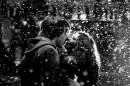 Under snow