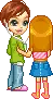 with u
