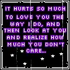 hurts 2 luv u