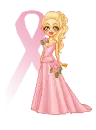 breast cancer awerness doll