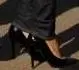 black heels