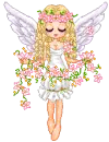 flower blonde faery