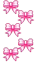 pink bows