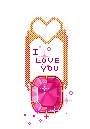 cute kawaii i love you jewel