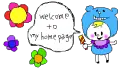 cute kawaii welcome to my homepage