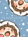 cute kawaii the first snow of the year