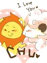 cute kawaii animals i love you 