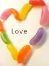 cute kawaii jelly sweets love heart