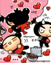 cute kawaii pucca & garu