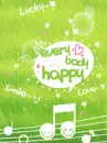 cute kawaii everybody happy