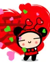 cute kawaii pucca love