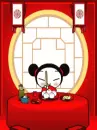 cute kawaii pucca ready to eat