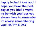 happy b-day