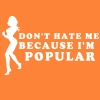 don't hate me i'm popular