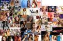Beyonce Mariah Carey & Rihanna Collage