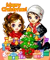 christmas doll couple