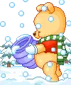 christmas pooh