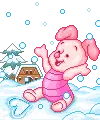 winter piglet