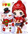 winter time doll